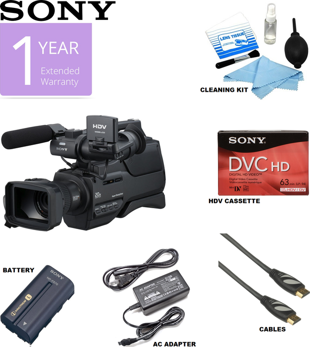 Sony HVR-HD1000U Digital High Definition HDV Camcorder USA
