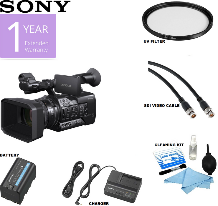 Sony PXW-X160 Full HD XDCAM Handheld Camcorder w/ Additional Accessories USA