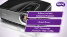 BenQ SU917 3D Ready DLP Projector - 1080p - HDTV - 16:10 - Front, Ceiling - 340 W - 2300 Hour Normal Mode
