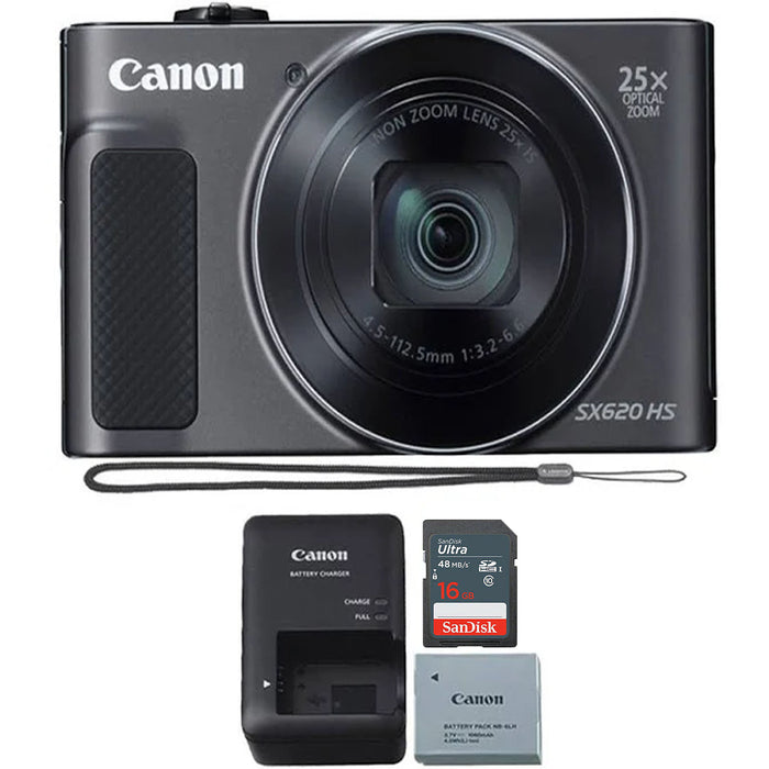 Canon PowerShot SX620/SX740 HS 20.2MP 25x Zoom WiFi / NFC Full HD