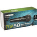 Shure PGA58-QTR Cardioid Dynamic Vocal Microphone with XLR-to-1/4&quot; Cable