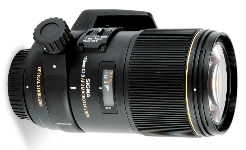 Sigma 150mm f/2.8 EX DG OS HSM APO Macro Lens f/ Nikon, OPEN BOX, USED