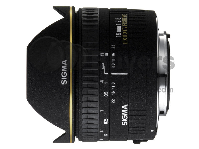 Sigma 15mm f/2.8 EX DG Diagonal Fisheye Autofocus Lens for Sony