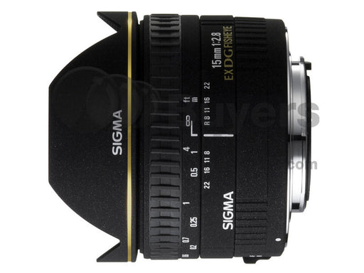 Sigma 15mm f/2.8 EX DG Diagonal Fisheye Autofocus Lens for Sony Alpha Mount