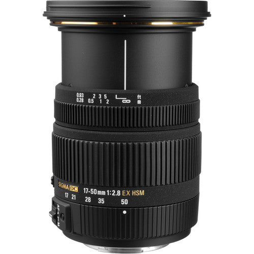 Sigma 17-50mm f/2.8 EX DC OS HSM Zoom Lens for Nikon DSLRs with APS-C Sensors
