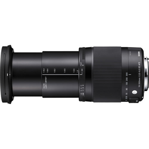 Sigma 18-300mm f/3.5-6.3 DC MACRO OS HSM Contemporary Lens for