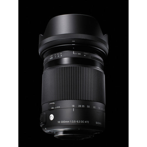 Sigma 18-300mm f/3.5-6.3 DC MACRO OS HSM Contemporary Lens for