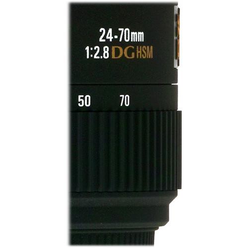 Sigma 24-70mm f/2.8 IF EX DG HSM Autofocus Lens for Canon EOS