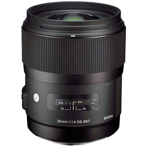 Sigma 35mm f/1.4 DG HSM Art Lens for Pentax DSLR Cameras