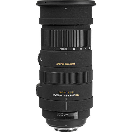 Sigma 50-500mm F/4.5-6.3 APO DG OS HSM Lens for Pentax