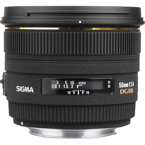 Sigma 50mm f/1.4 EX DG HSM Lens for Nikon F