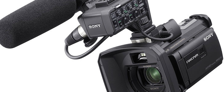 Sony HXR-NX30u Palm Size NXCAM HD Camcorder w/Projector NJ Accessory/Buy  Direct  Save