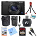 Sony DSC-RX100M4 Cyber-shot 20.1 MP Camera Bundle 64GB SDXC Memory Card; Carrying Case; Mini Tripod; Screen Protectors; Battery; Charger