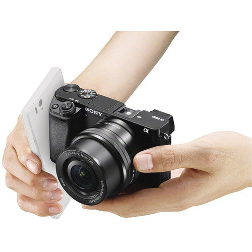Sony Alpha a6000 Mirrorless Digital Camera with 16-50mm Lens (Black) USA