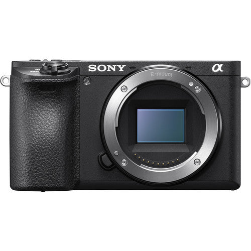 Sony Alpha a6500 24.2MP Wi-Fi Mirrorless Camera 16-50mm &amp; 55-210mm Zoom Lens (Black) Bundle