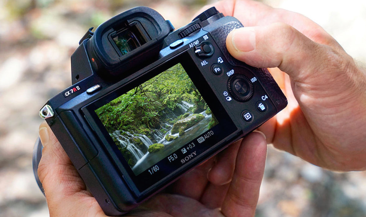 Sony Alpha a7R II Mirrorless Digital Camera (Body Only) 64GB Battery Grip Super Bundle