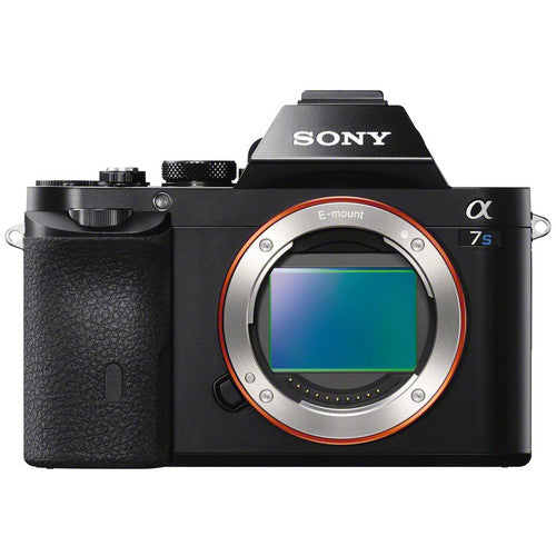 Sony Alpha a7S Mirrorless Digital Camera w/ Metabones Canon EF Lens to Sony NEX Camera Lens Mount Adapter Mark IV + Professional Custom Bundle