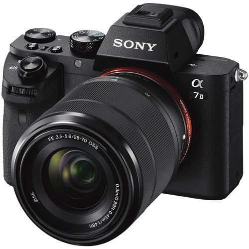 Sony Alpha a7 II Mirrorless Digital Camera w/ 28-70mm Lens | 256GB Memory &amp; Flash Accessory Bundle