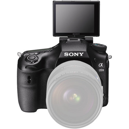 Sony Alpha A99 II Full Frame 4K Wi-Fi Digital SLR Camera Body with 64GB Card + Case + Flash + Battery &amp; Charger + Grip + Tripod + Kit