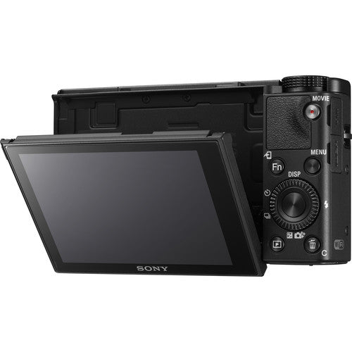 Sony Cyber-Shot DSC-RX100 V 4K Wi-Fi Digital Camera with 64GB Card + Case + Flash + Battery &amp; Charger + Tripod + Strap + Kit