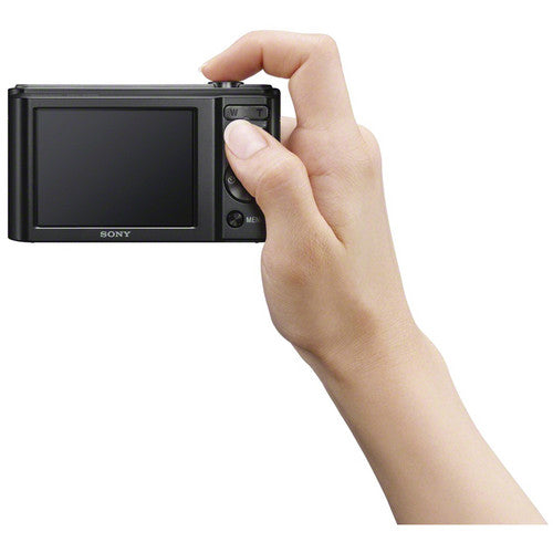 Sony Cyber-shot DSC-W800 Digital Camera (Black) Starter Bundle