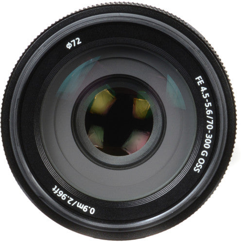 Sony FE 70-300mm F4.5-5.6 G OSS Full-frame E-Mount Lens with 2x 64GB Memory Cards