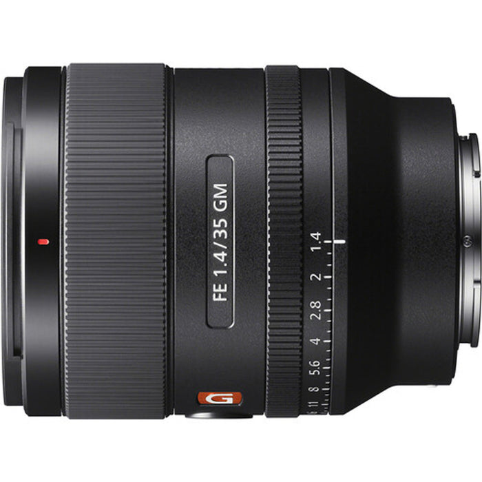 Sony FE 35mm f/1.4 GM Lens Professional Accessory Bundle