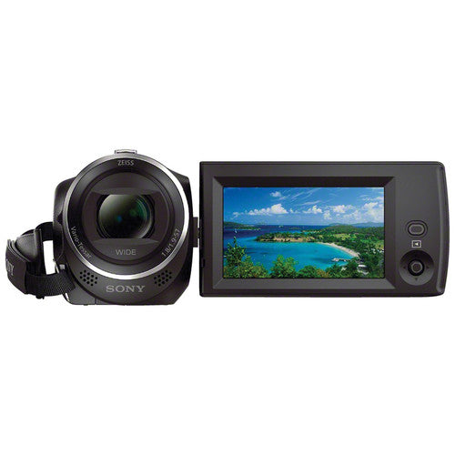 Sony HDR-CX405 HD Handycam With Video Editor Software