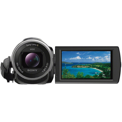 Sony HDR-CX675 Full HD Handycam Camcorder with Essential Bundle
