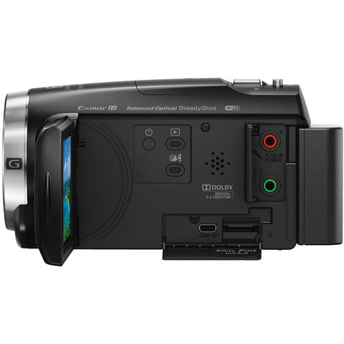 Sony HDR-CX675 Full HD Handycam Camcorder with Essential Bundle