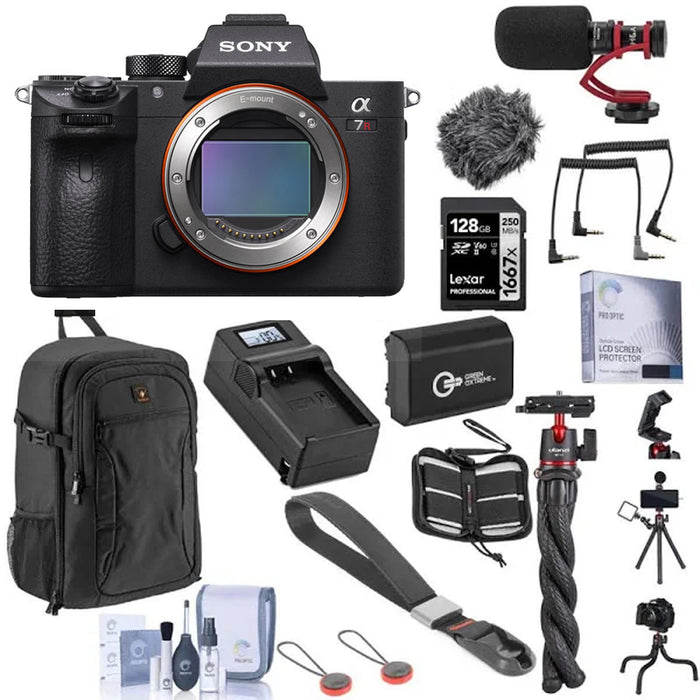 Sony a7R IIIA Mirrorless Camera With Microphone &amp; Special Backpack