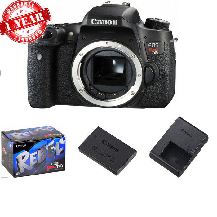 Canon EOS Rebel T6s DSLR Camera (Body Only) USA