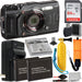 Olympus Tough TG-6 Digital Camera (BLACK) with Additional Accessories