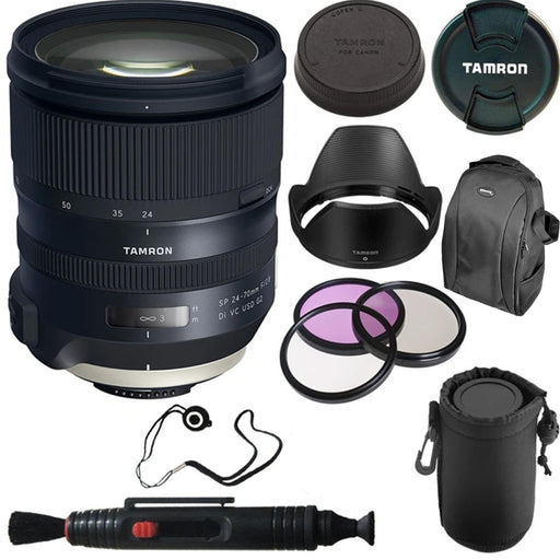 Tamron SP 24-70mm f/2.8 Di VC USD G2 Lens for Nikon With UV Filter Kit