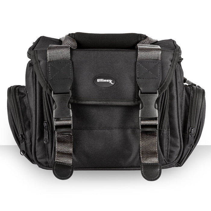 LARGE GADGET BAG WITH DUAL BUCKLES