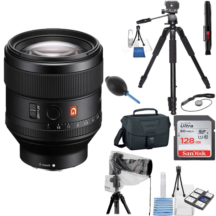 Sony FE 85mm f/1.4 GM Lens Rain Bundle