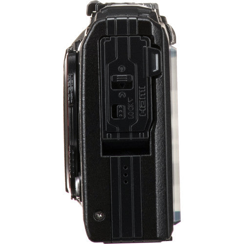 Olympus Tough TG-6 Digital Camera (BLACK) with Extra Battery | LED &amp; More - 32GB Kit Bundle