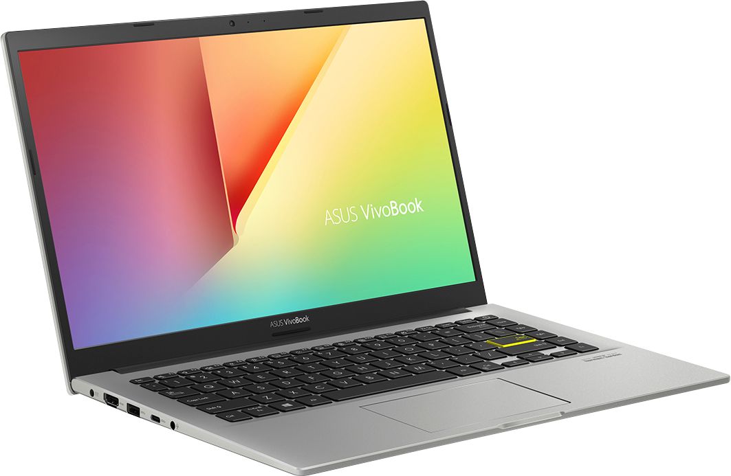 ASUS - Vivobook 14&quot; Laptop - Intel 10th Gen i3 - 4GB Memory - 128GB SSD - DREAMY WHITE