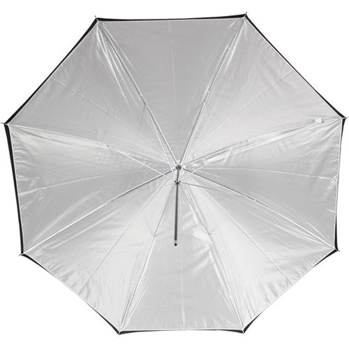 Westcott White Satin Umbrella with Removable Black Cover (45&quot;)