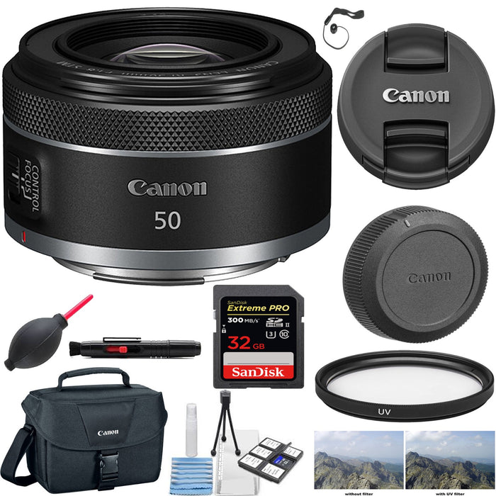 Canon RF 50mm f/1.8 STM Lens Starter Package