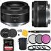 Canon RF 50mm f/1.8 STM Lens with Sandisk Extreme Pro 64GB | Filter Kit | Close-up & Cleaning Kit Bundle