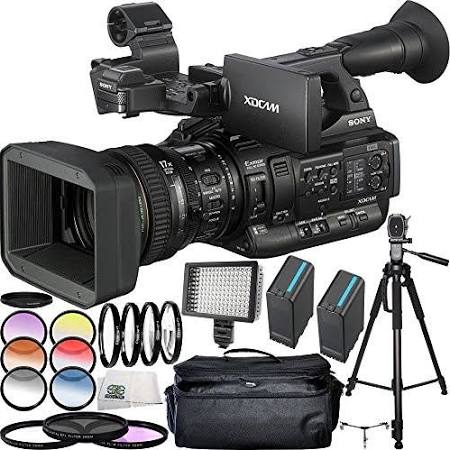 Sony PXW-X200 XDCAM Handheld Camcorder 21pc Accessory Kit. Includes 2 Replacement BPU-90 Batteries + 3PC Filter Kit+ 6pc Multi-Colored