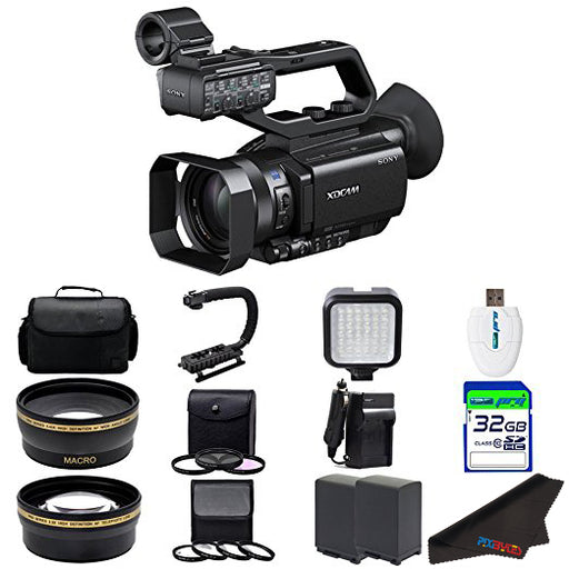 Sony PXW-X70 Professional XDCAM Compact Camcorder Advanced Accessories KIT USA