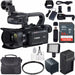 Canon XA15 Compact Full HD Camcorder with SDI, HDMI, and Composite Output with 64GB Memory Card | BP-820 Replacement Lithium Ion Battery Bundle