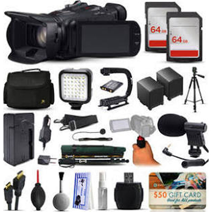Canon XA20 Professional Camcorder Deluxe Essential Bundle