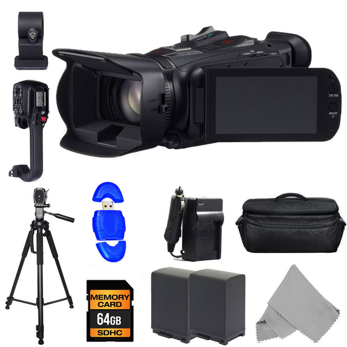 Canon XA20 Professional HD Camcorder Starter Accessories Kit