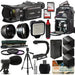 Canon XA35 HD Professional Video Camcorder + Tripod + Monopod + Action