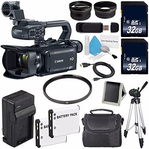 Canon XA30 Professional Camcorder with 32GB Memory Card Bundle