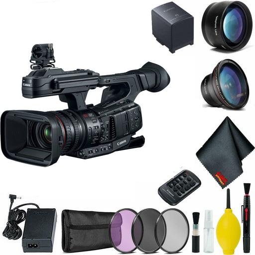 Canon XF705 4K 1&quot; Sensor XF-HEVC H.265 Pro Camcorder w/ Starters Kit