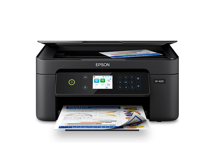 Expression Home XP-4205 Wireless Color Inkjet All-in-One Printer with Scan and Copy - NJ Accessory/Buy Direct & Save